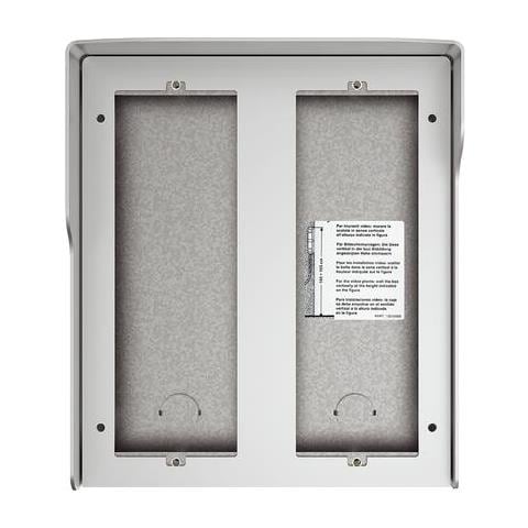 Scatola Fuori Muro 6 Moduli Con Tetto Antipioggia Integrato Finitura Allmetal - Foto 2