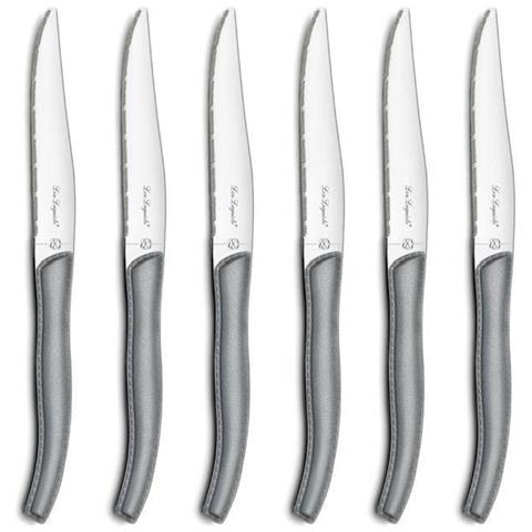 Lou Laguiole 2271 gymb02 k35 coltelli Da Carne, Acciaio Inossidabile, Grigio, 27,5 x 20 x 3 cm - Foto 1