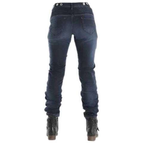 Pantaloni Overlap City Jeans Abbigliamento Donna 30 - Foto 2