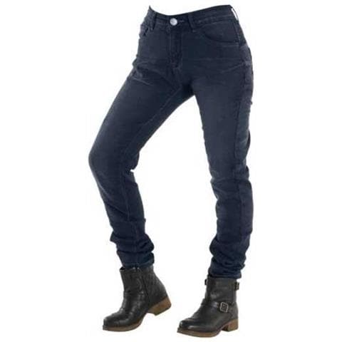 Pantaloni Overlap City Jeans Abbigliamento Donna 30 - Foto 3