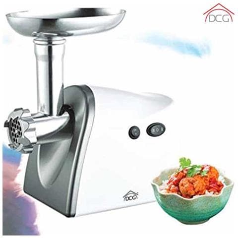 Tritacarne Elettrico 900 W Lame In Acciaio Inossidabile 3 Dischi Trita Carne Dcg - Foto 1