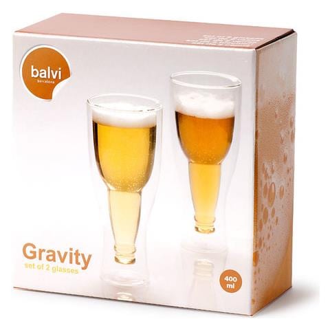 Bicchiere Birra Gravity 20,5x9x9 Cm / Rif. 24058, X 2 - Foto 2