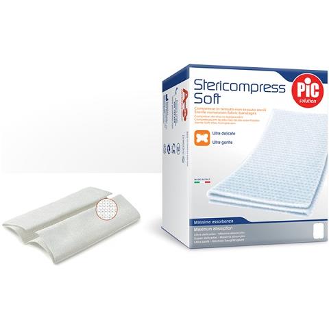 Stericompress Soft Compresse Di Garza Sterili 18x40cm - 12 Garze - Foto 1