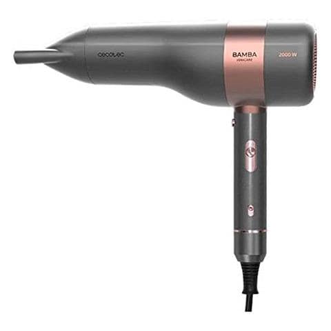 Asciugacapelli Ionico Bamba Ionicare 6000 Rockstar Vision. Motore Digitale, 2000 W Di Potenza, Con Display Lcd, Ione Reale, 5 Impostazioni Di Temperatura, Funzione Aria Fredda - Foto 2