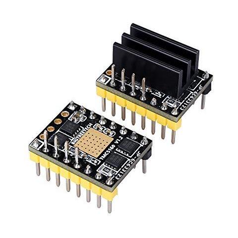Tmc5160 V1.2 Stepper Motor Stepstick Muto Silenzioso Driver Support Spi Con Dissipatore Di Calore Per Stampante 3d Control Board (4 Pezzi) - Foto 2
