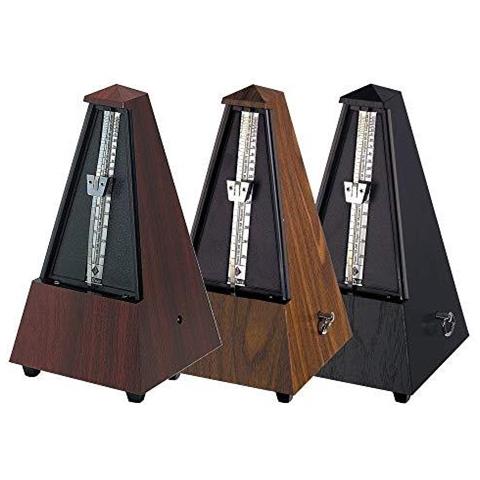 Caso Sintetica 2181 Metronomo Piramide Grano Forma Mogano Con Campana - Foto 2