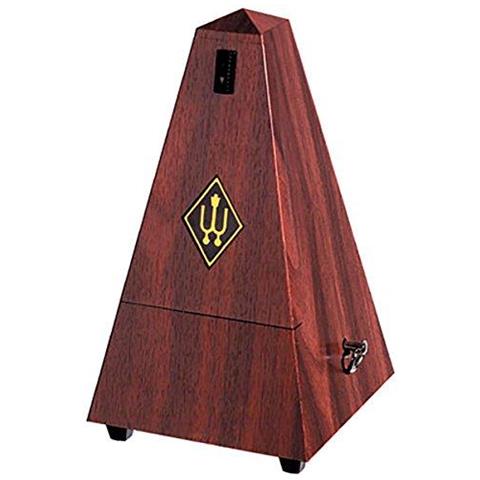 Caso Sintetica 2181 Metronomo Piramide Grano Forma Mogano Con Campana - Foto 1