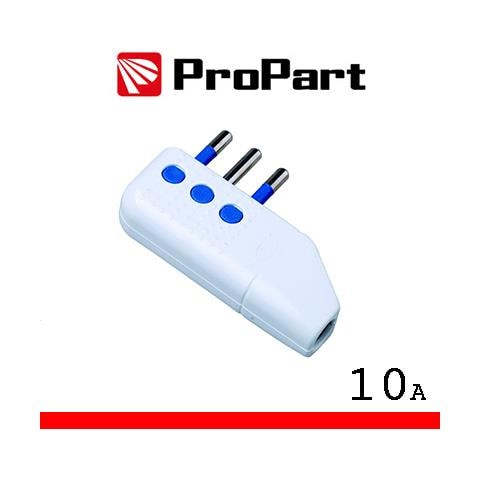 Spina 10a 2p+t Uscita Cavo 90 Polybag - Foto 1