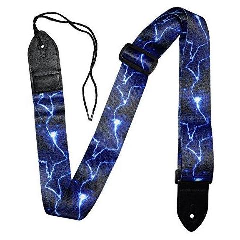 Sa-8 Strap Bundle Di Cui 2 Strap Locks 1 Selezionamento Punta Delle Dita Protezioni Per Basso Elettrica E Chitarre Acustiche (gs-b)  - Foto 4