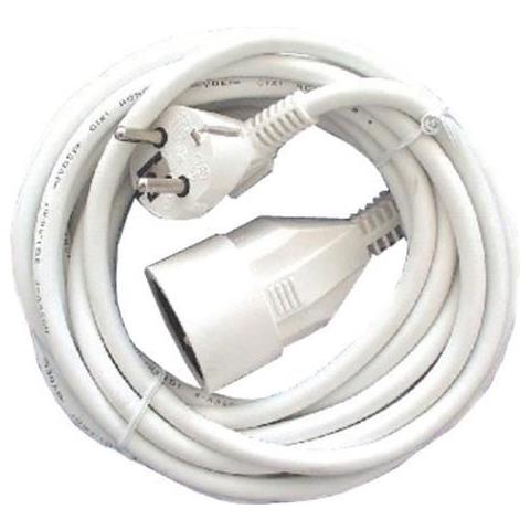 Cavo Prolunga Ho5vvf 3 X 1,5 Mm² - 10 M - Bianco - Foto 1