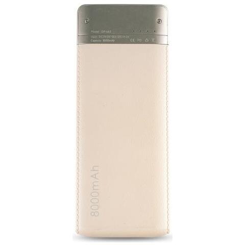 Pb-8000 Fashion Batteria Portatile Nero, Champagne Polimeri Di Litio (lipo) 8000 Mah - Foto 2