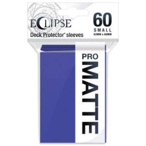 Bustine Eclipse Matte Small Da 60 Pezzi (royal Purple) - Proteggi Tutte Le Tue Carte Da Gioco, Carte Sportive E Carte Da Collezione Con La Tecnologia Chromafusion - Foto 1