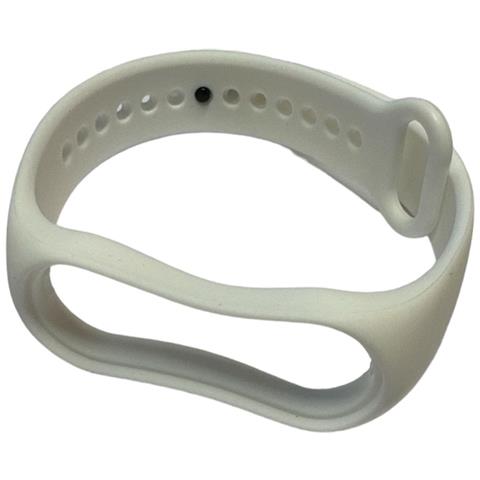 Universal Silicone Strap For Smart Bracelet Models - Sm6 Sm7 Sm8 / Xiaomi Mi Band 5 6 7 White - Foto 2