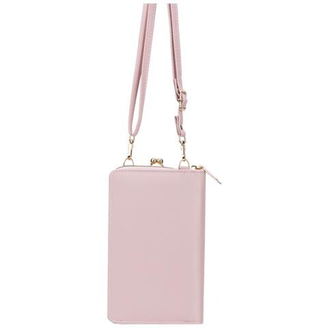 Borsa A Tracolla Portamonete Modello Eclezia, Rosa - Foto 2