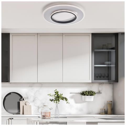 Plafoniera Moderna Annie Led Integrato Cct 3000k-4000k-6000k E Telecomando - Foto 5