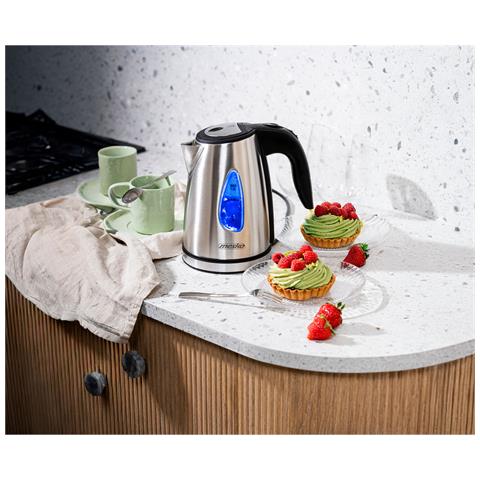 Bollitore Elettrico in Metallo MS 1351 1L 1630w Colore Inox - Foto 2
