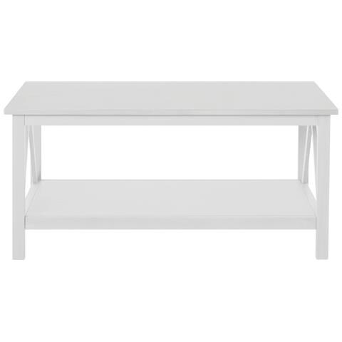 Titan Tavolino In Pino Bianco - Foto 2