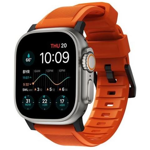 Cinturino Per Apple Watch 6-9/se /ultra /ultra 2, Arancione - Foto 1