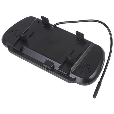 Specchietto Bluetooth Vivavoce Auto Retrovisore Lcd 7" Cavo Retromarcia Av1 Av2 - Foto 6