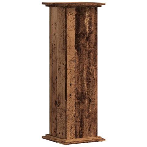 Supporto Per Piante Legno Vecchio 33x33x100 Cm In Truciolato - Foto 2