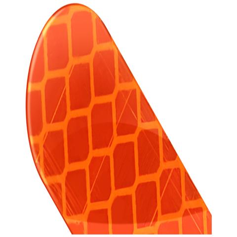 Adesivi Riflettenti Da Copriforcella Per Ninebot Serie F, Arancione - Foto 2
