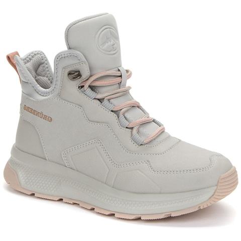 Grey Casual Closed Booties Stivaletti Pelle Scarpe Donna Grigio Eu 36, 138574/17-03 - Foto 1