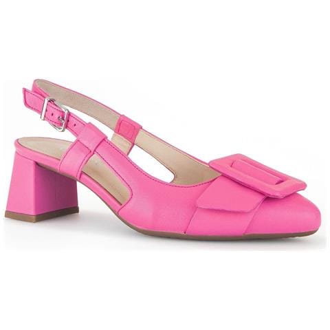 Pink Elegant Part-open Sandals Sandali Pelle Scarpe Donna Rosa Eu 36, 42.262.21 - Foto 1