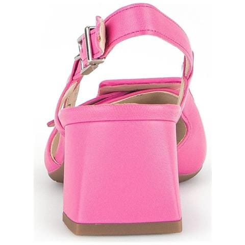 Pink Elegant Part-open Sandals Sandali Pelle Scarpe Donna Rosa Eu 36, 42.262.21 - Foto 3