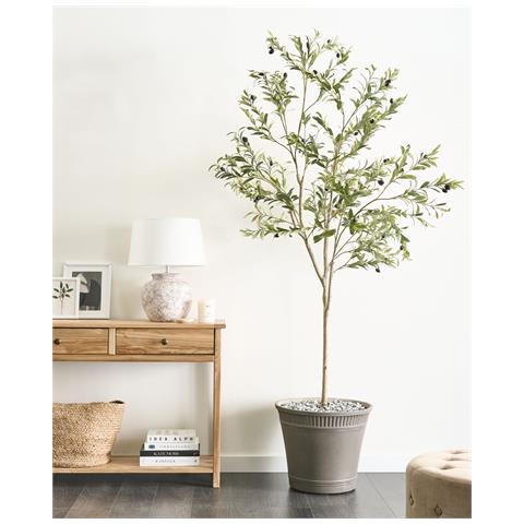 Pianta Artificiale In Vaso 178 Cm Olive Tree - Foto 1