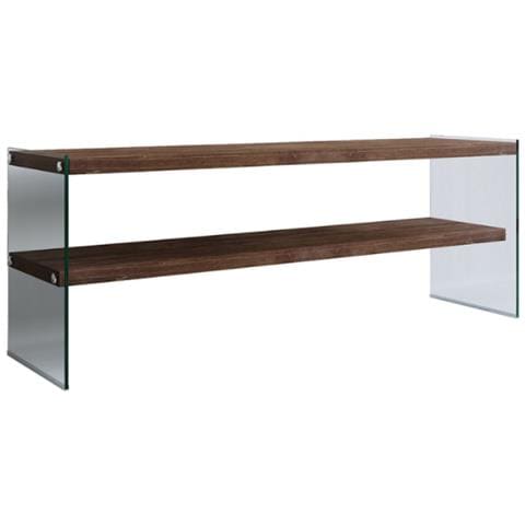 Mobile Tv Contemporaneo In Vetro E Legno 120 Cm Joy - Foto 7