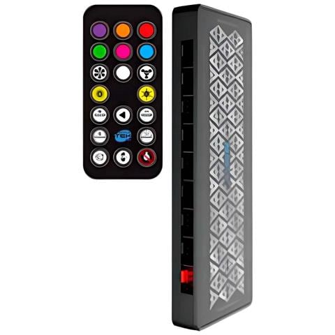 Hub 9 Porte Argb Controller Ventole Pwm Magnetico Computer Gaming Aura - Foto 1