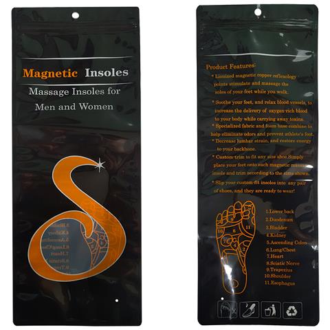 Solette Magnetiche Da Massaggio In Pelle Per Uomo  L - Foto 4