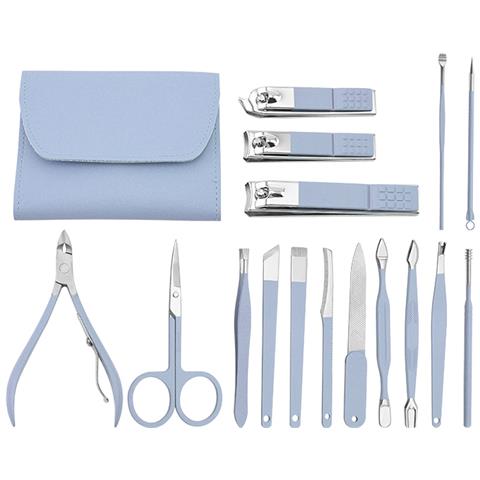 Set Manicure, Pinze, Forbici, Set Manicure Solingen 42069-blue - Foto 1