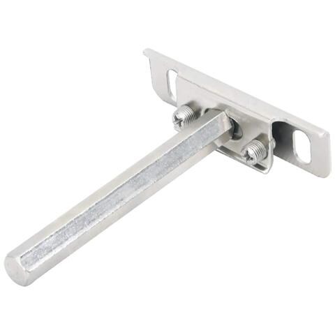 Staffe Mensole Galleggianti 12pz 12x100 Mm Acciaio Al Carbonio - Foto 3