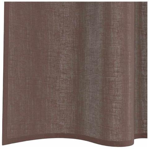 Tende In Voile Con Tasche Per Aste 2 Pz Marrone - Foto 9