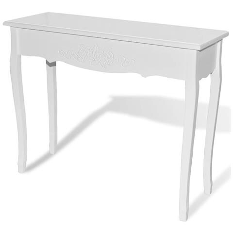 Lusso Casadino - Tavolo Consolle Da Trucco Bianco - Foto 1