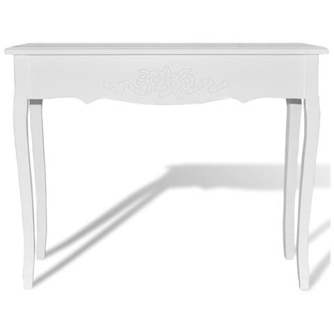 Lusso Casadino - Tavolo Consolle Da Trucco Bianco - Foto 2