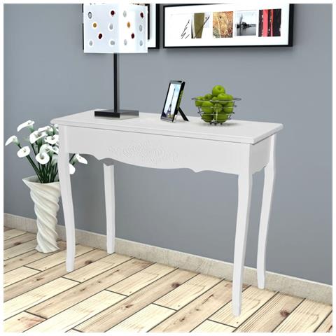 Lusso Casadino - Tavolo Consolle Da Trucco Bianco - Foto 7