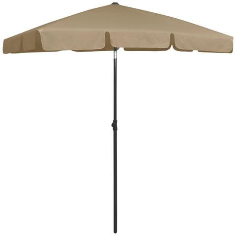 Ombrellone Da Spiaggia Tortora 180x120 Cm - Foto 1