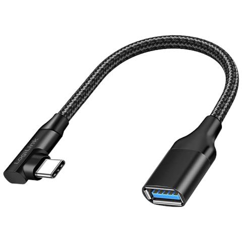 CU0100 adattatore per inversione del genere dei cavi USB Type-C USB tipo A Nero - Foto 1