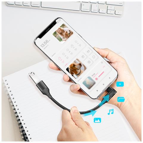 CU0100 adattatore per inversione del genere dei cavi USB Type-C USB tipo A Nero - Foto 4