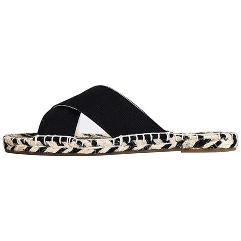 Espadrillas Ciabatte Da Donna Nere Taglia 41 - Foto 2