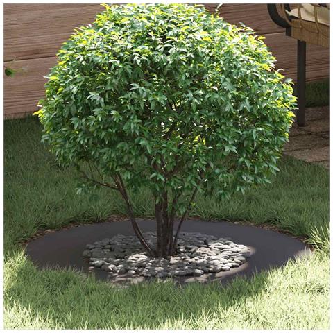 Anelli di Albero Piatto 5 pcs Nero Ø40 / 70 cm Acciaio - Foto 2
