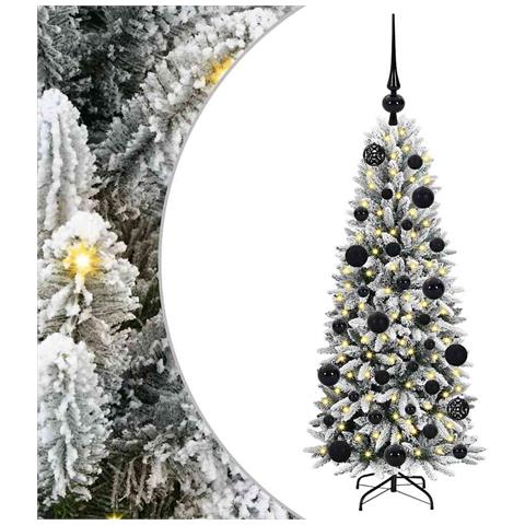 Albero di Natale artificiale con 150 LED Bianco 120 cm - Foto 1