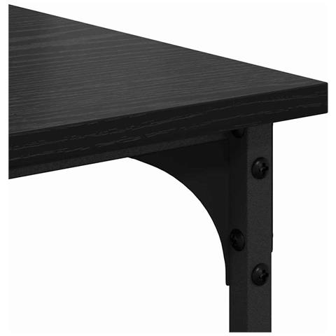 Supporto per Stampante Rovere Nero 50 x 40 x 38 cm - Foto 9