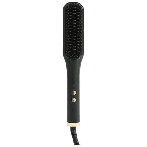 Spazzola Elettrica Lisciante Per Capelli 2-in-1 Con Temperatura Regolabile Black - Foto 1