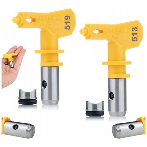 Ugello Di Spruzzatura Ultra Spray Modelli 513 E 519 - Alta Qualità E Precisione | Compatibile Con Graco, Titan, Wagner | Larghezza 25 Cm - Foto 1