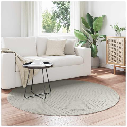 Tappeti per area Rotondo HUARTE Verde Ø 160 CM Poliestere - Foto 2