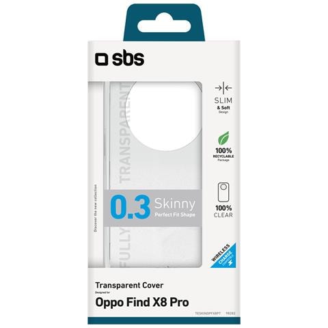 TESKINOPFX8PT custodia per cellulare 17,2 cm (6.78") Cover Translucent - Foto 2