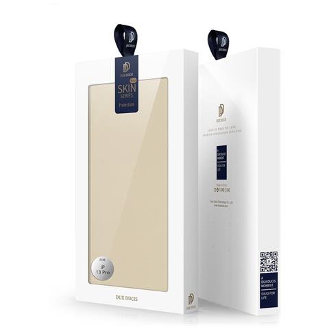 Skin Pro Bookcase Tipo Custodia Iphone 13 Pro Dorata - Foto 2